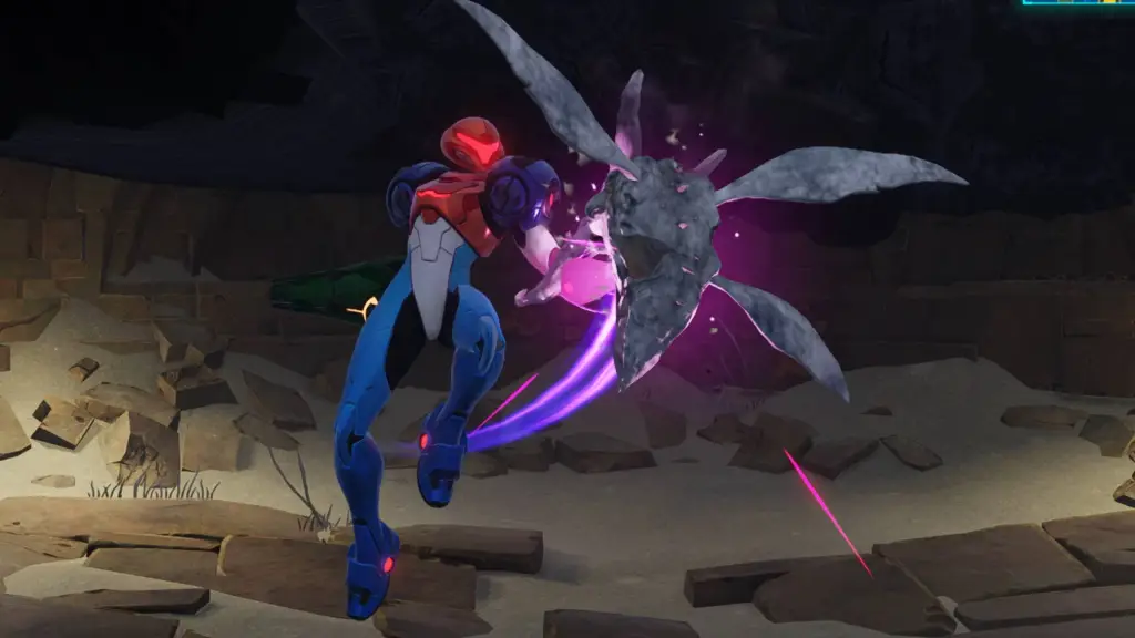 Metroid Ravenous Samus eating an enemy
