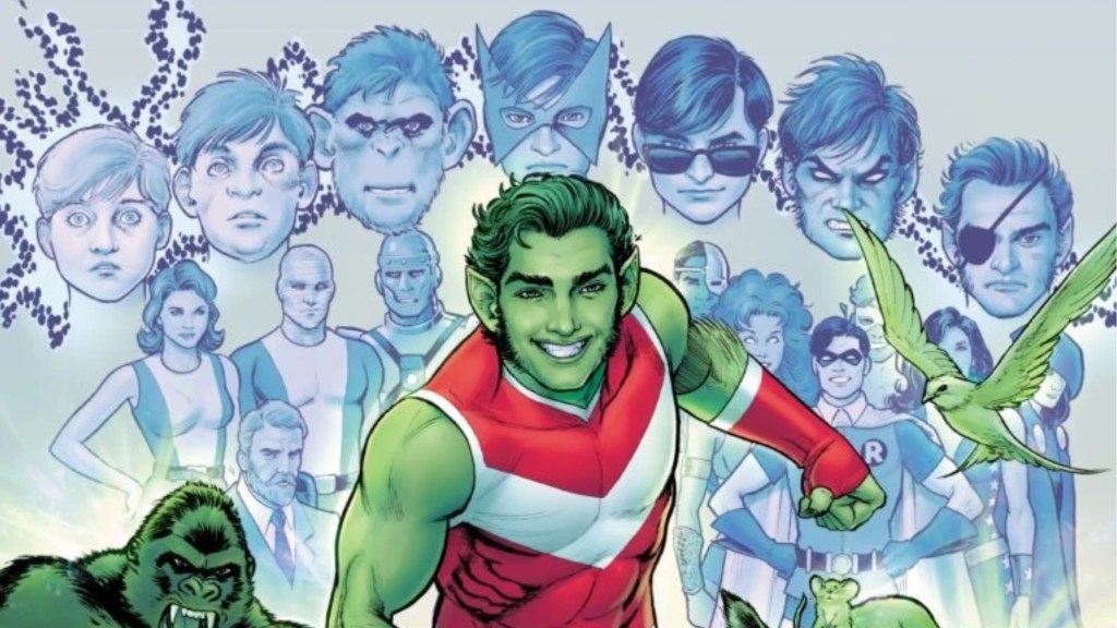 The history of Beast Boy by Nicola Scott