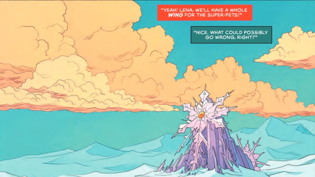 The Fortress of Solidarity standing in the Arctic wastes