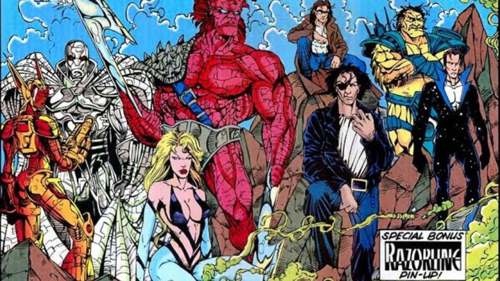 The heroes of Marvel's Razorline