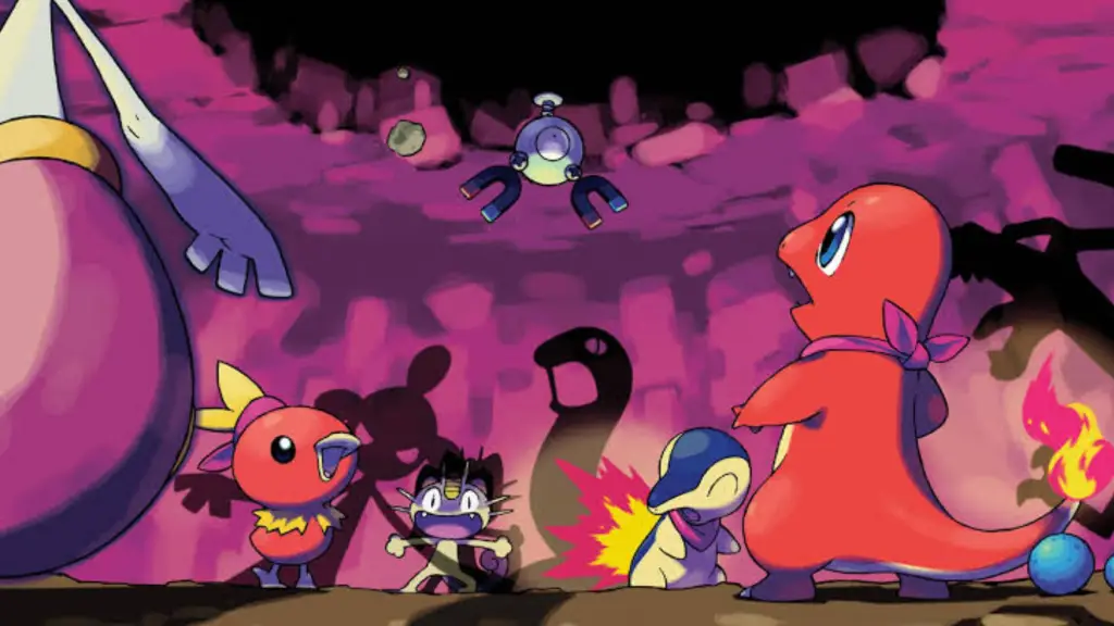 Pokemon Mystery Dungeon Red Rescue Team keyart