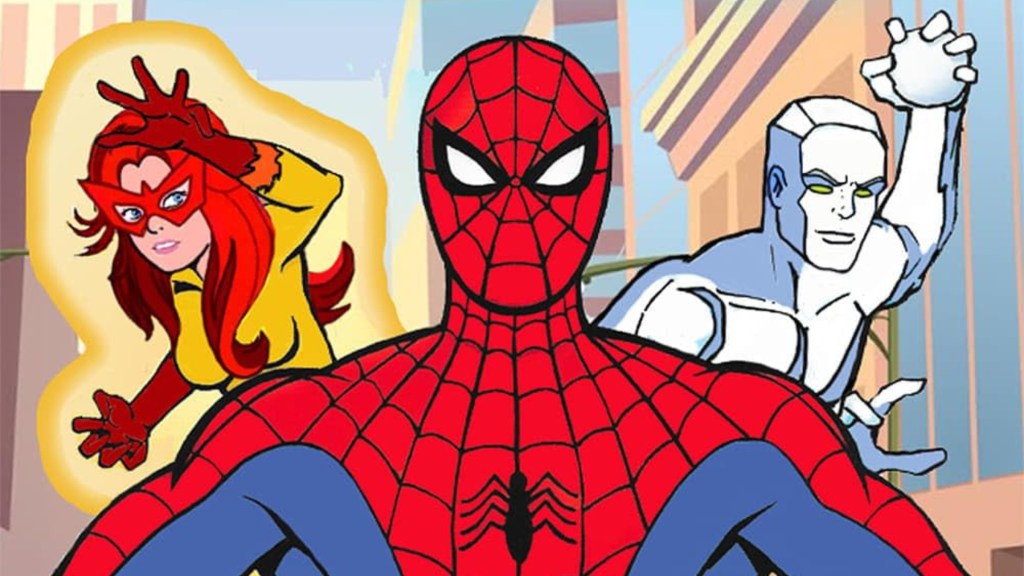 Spider-Man, Firestar, and Iceman