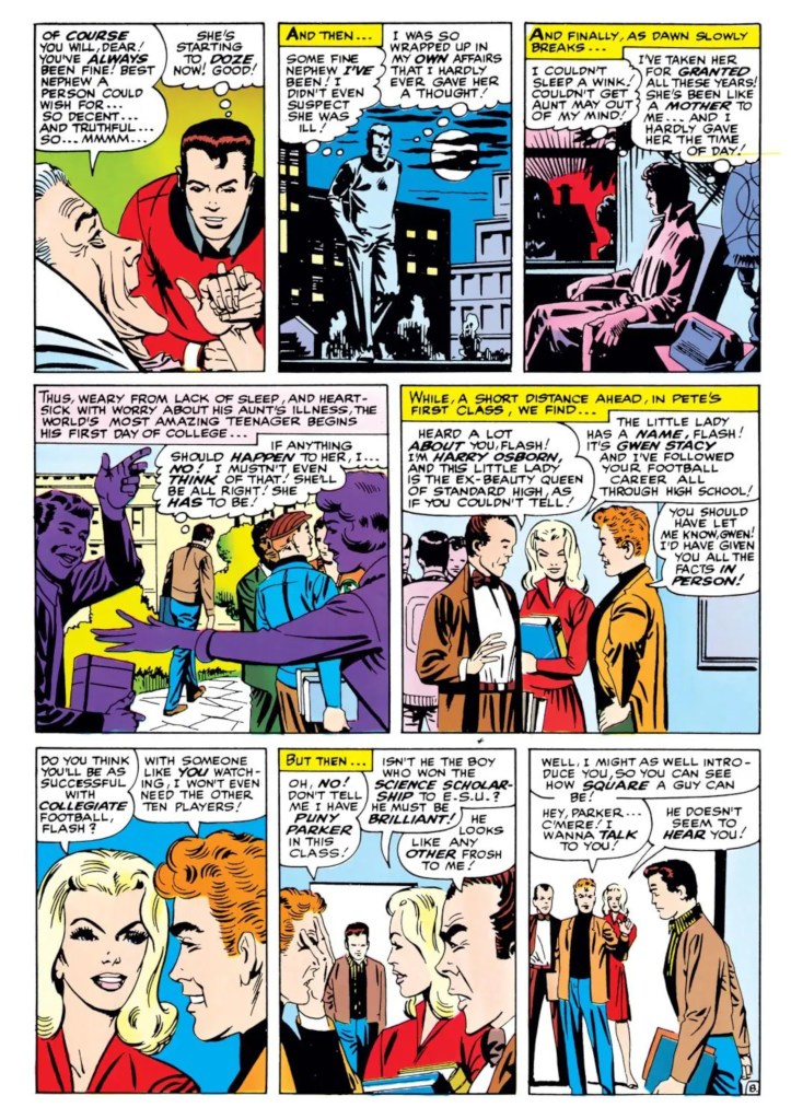 ESU Peter Parker and Flash Thompson