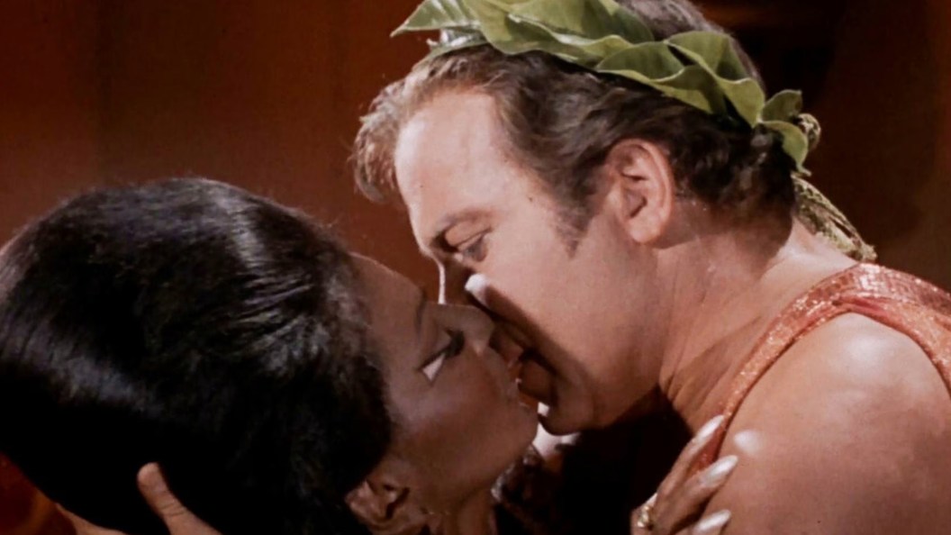 TV interracial kiss