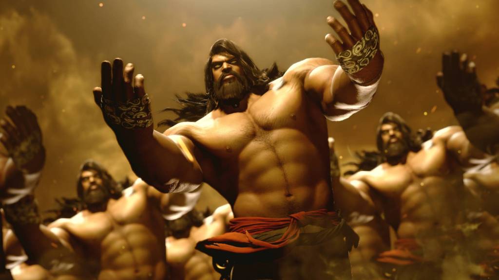 Street Fighter 6 Arjun Level 3 super move cinematic