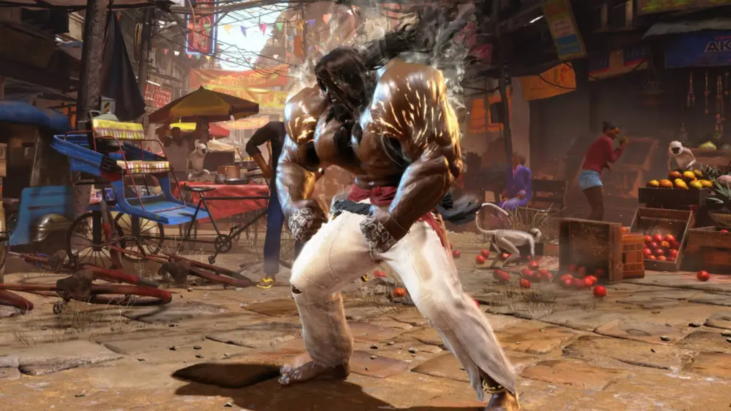 Street Fighter 6 Arjun using Zangief animation in attack
