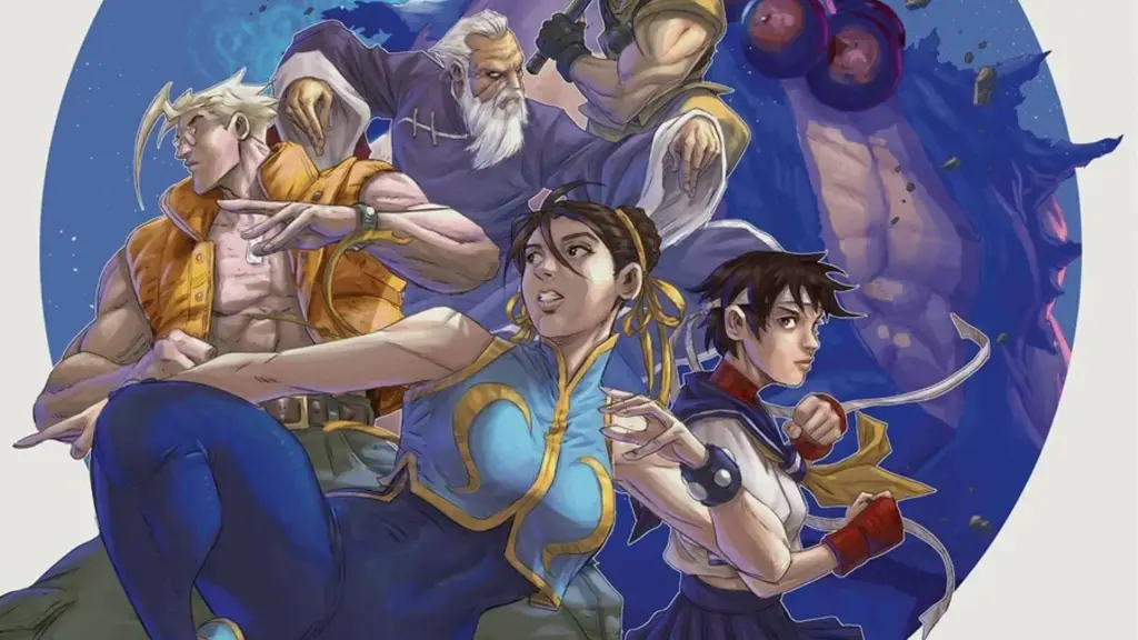 Street Fighter Alpha 2 soundtrack cover art