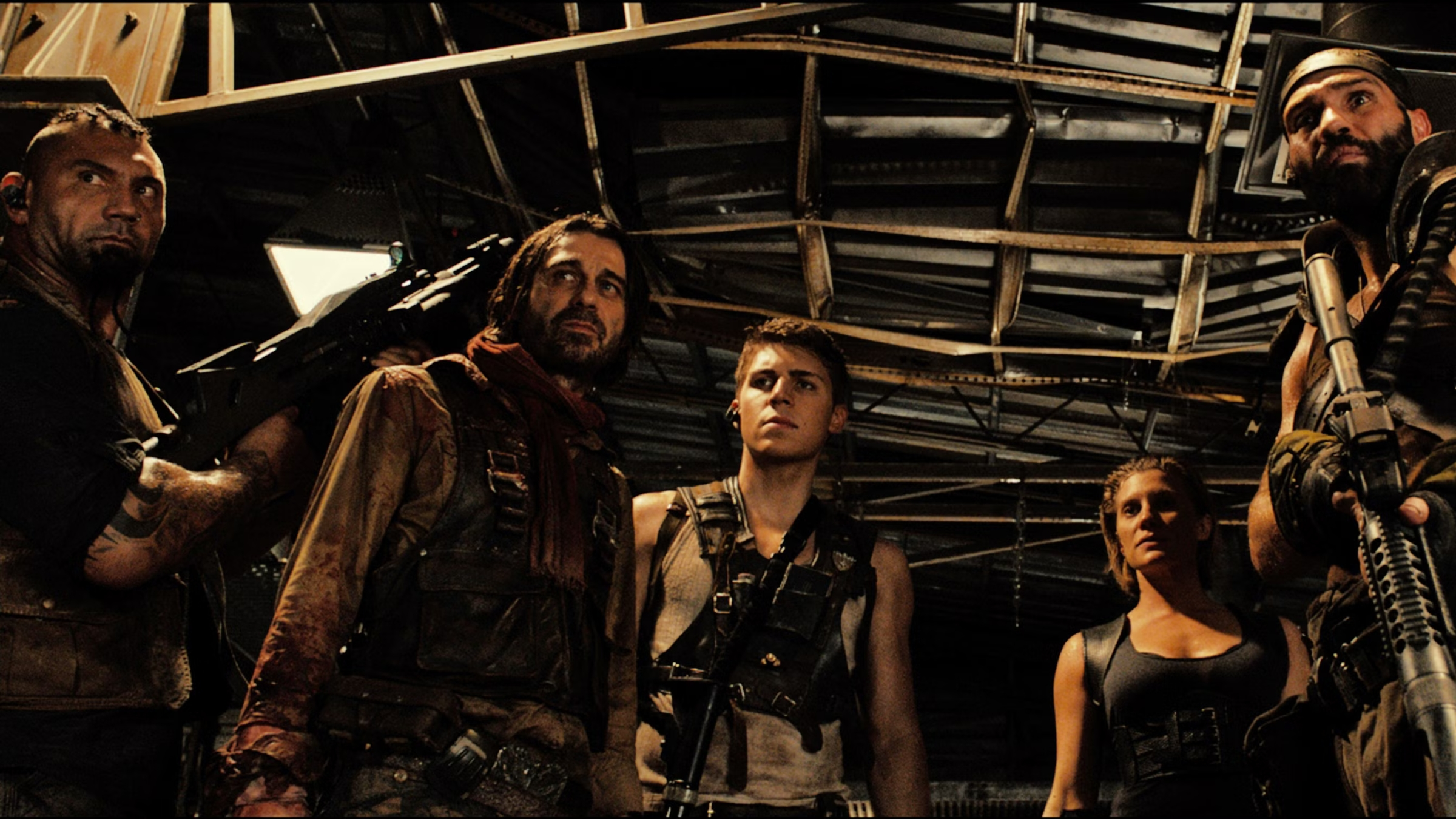 The cast of Riddick