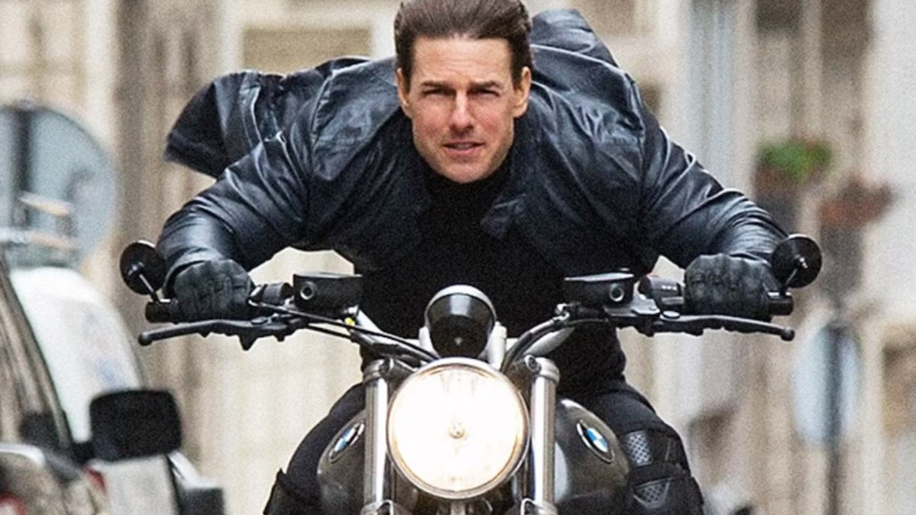 Tom Cruise in Mission Impossible