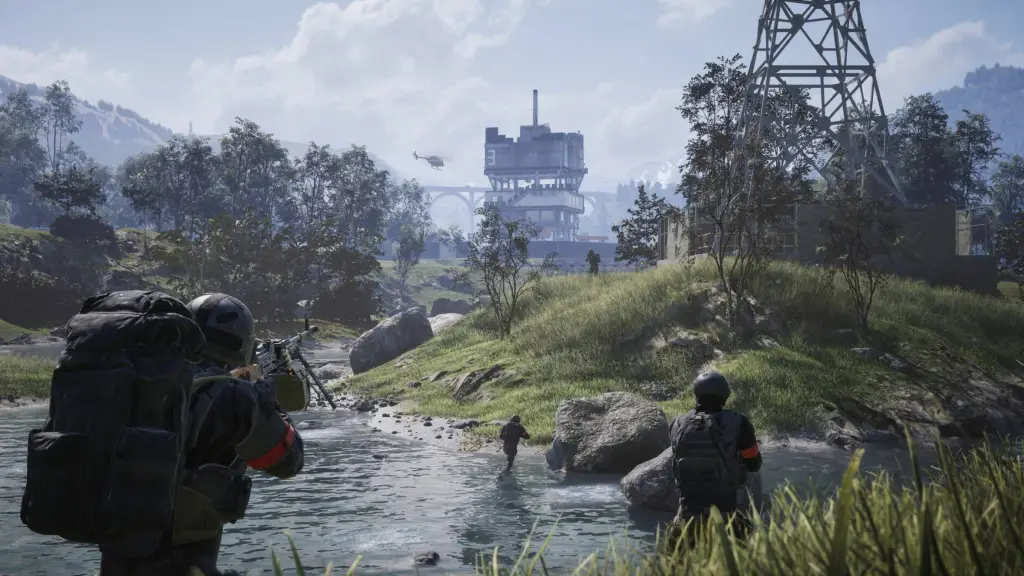 Wardogs players approaching control zone