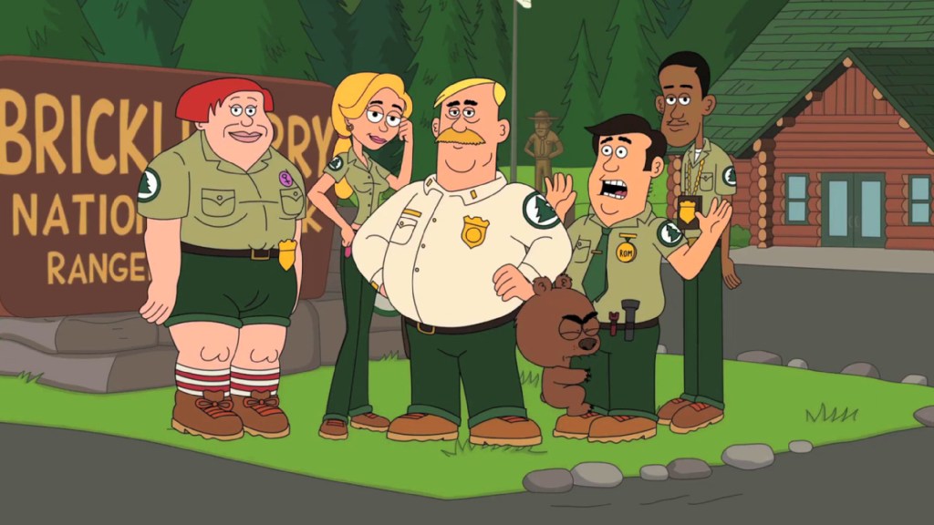 A still from Brickleberry