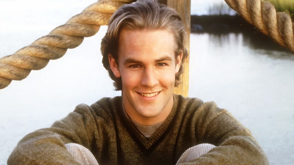 James Van Der Beek as Dawson in Dawson's Creek