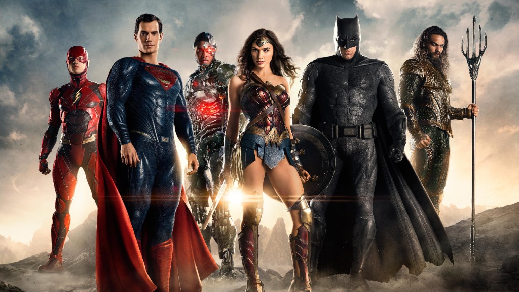 The cast of Justice League (2017)
