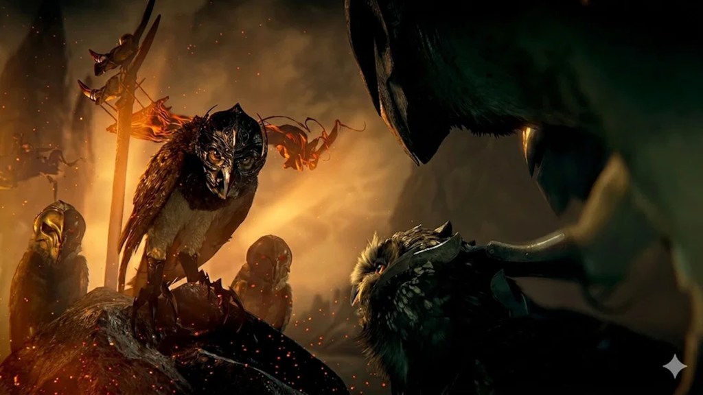The aerial battle in Legend of the Guardians: The Owls of Ga'Hoole