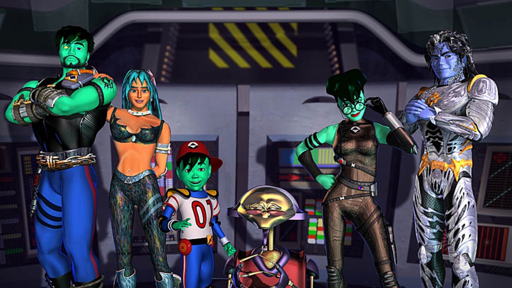 The characters of the TV show ReBoot