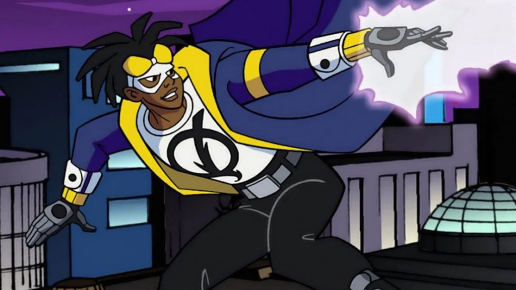 Virgil Hawkins as Static in Static Shock