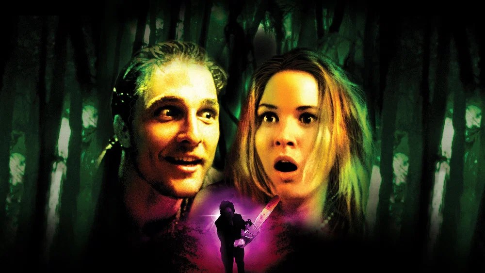 Matthew McConaughey and Renée Zellweger in Texas Chainsaw Massacre: The Next Generation