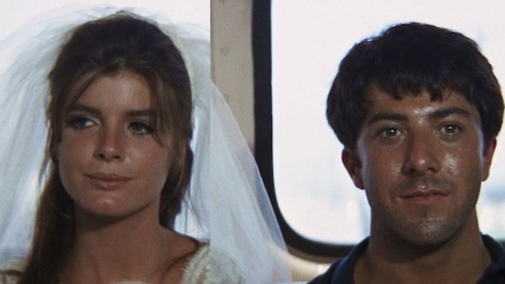 The ending of The Graduate