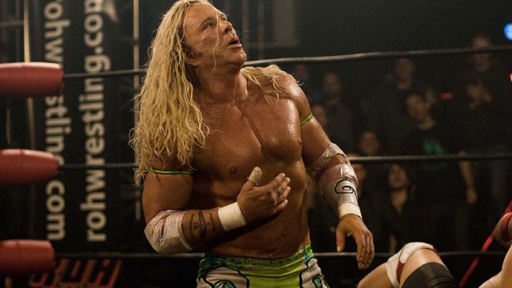 Mickey Rourke in The Wrestler