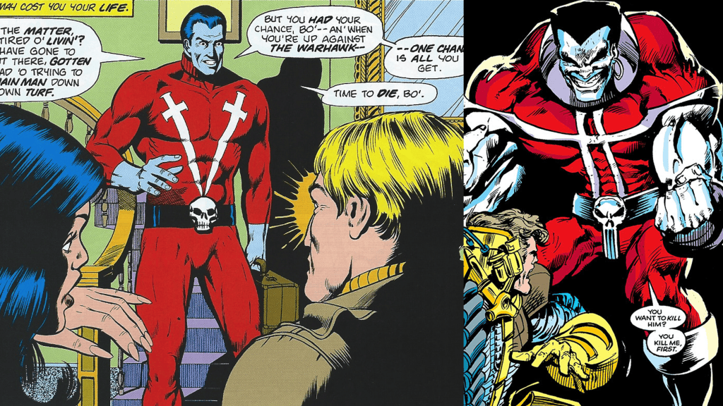 warhawk marvel comics x-memn villain