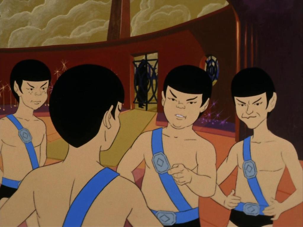 Film still from Star Trek: The Animated Series episode "yesteryear"