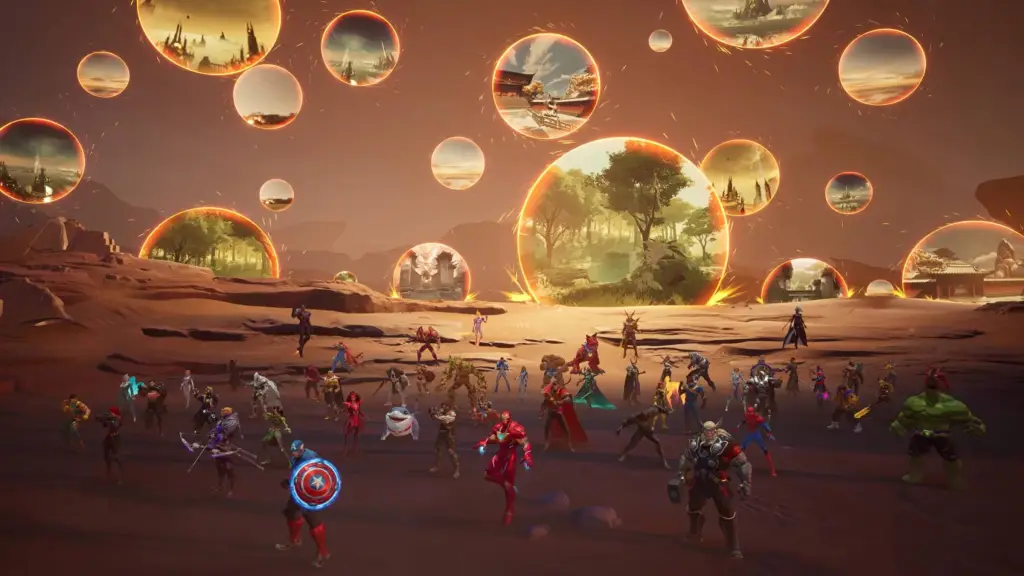 Marvel Rivals Path to Doomsday Avengers Endgame mode characters assembling
