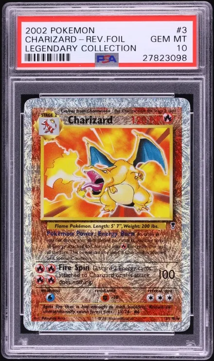 3 PSA 10 Legendary Collection Pokémon Card Bangers Pull In Nearly $1.4 ...