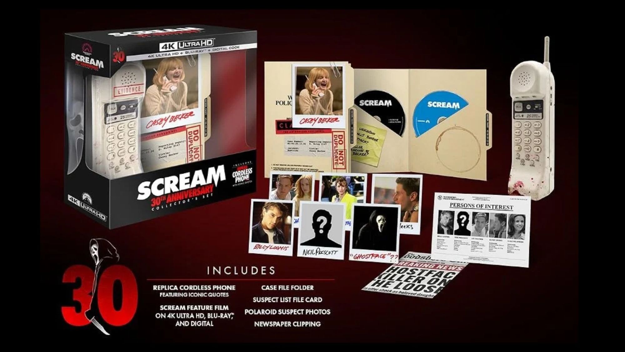 Scream Gets a Massive 30th Anniversary Box Set With Exclusive New Collectibles