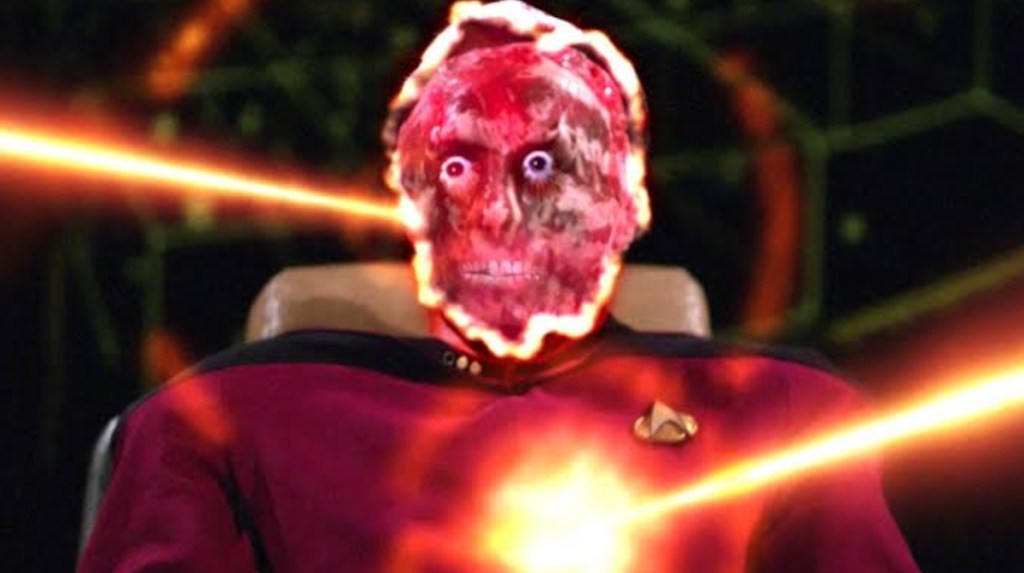 The Star Trek Episode That Traumatized ’80s Kids With an Exploding Head (& Never Resolved Its Cliffhanger)