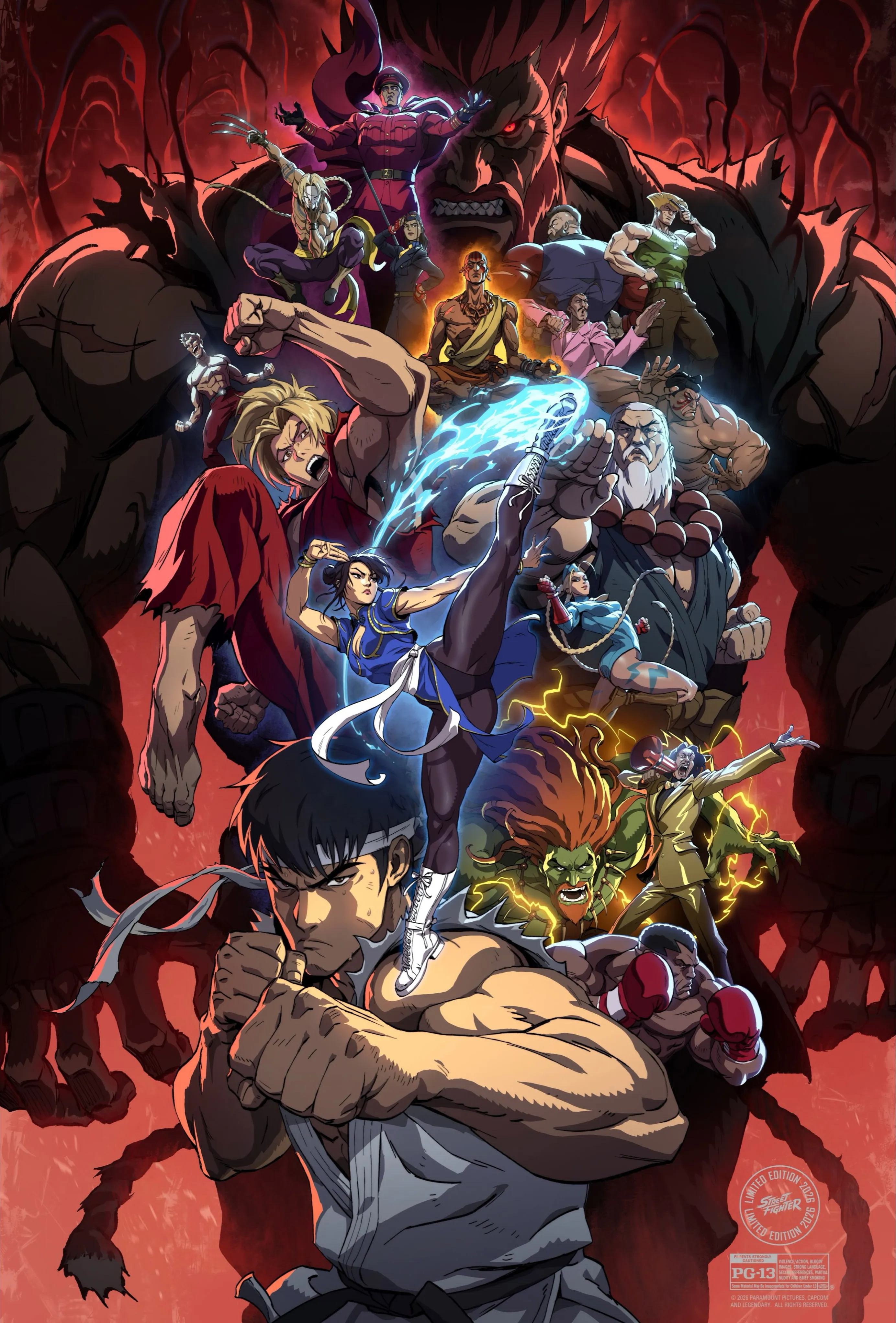 Street Fighter Shows Off Incredible Anime Makeover With New Look