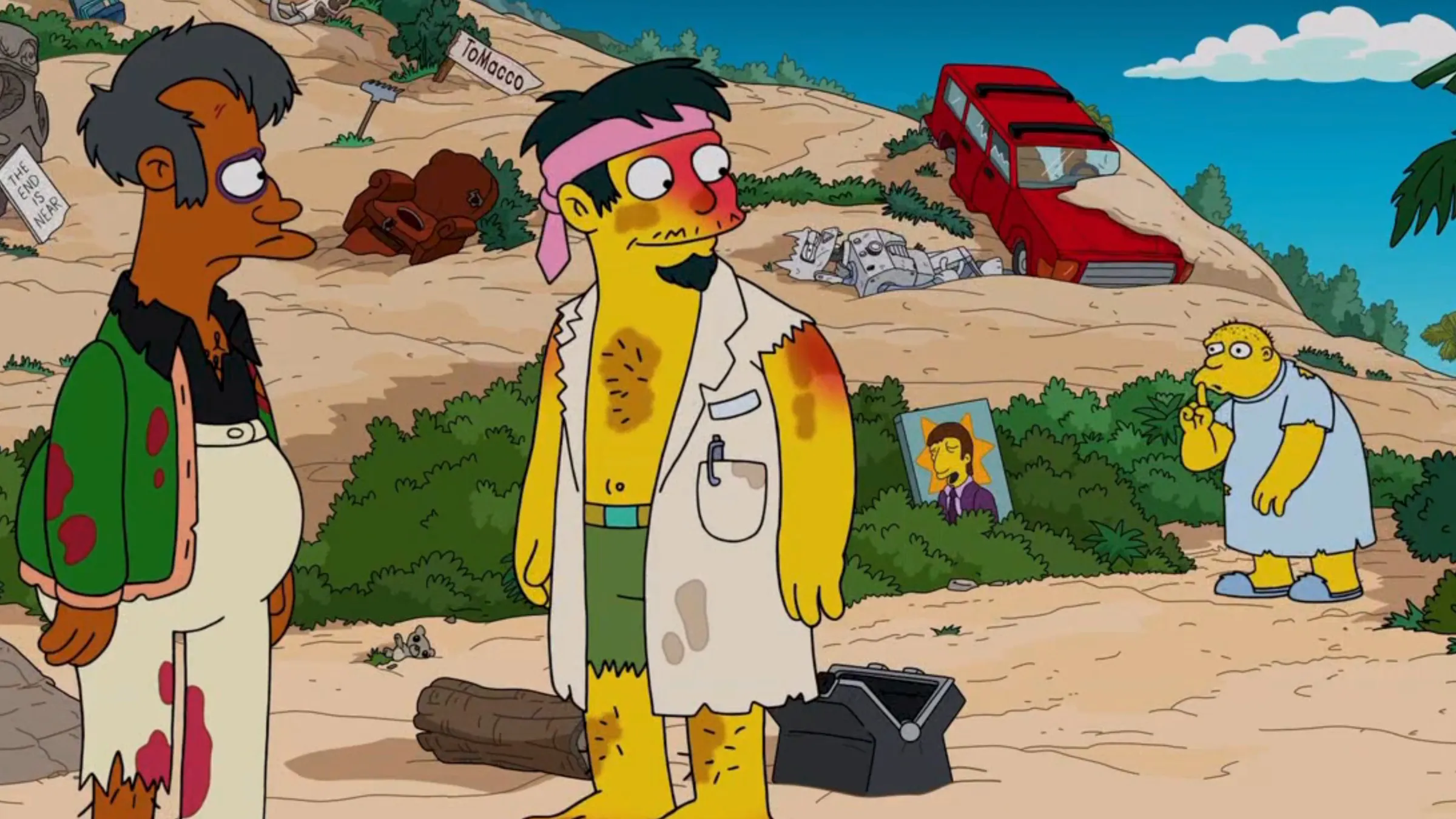 Springfeild Monorail 35 Years Later, Surprise Simpsons Character Returns From a Banned Episode