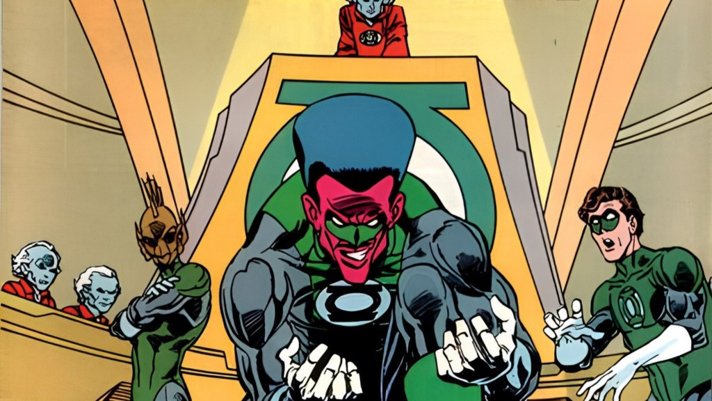 The trial of Sinestro