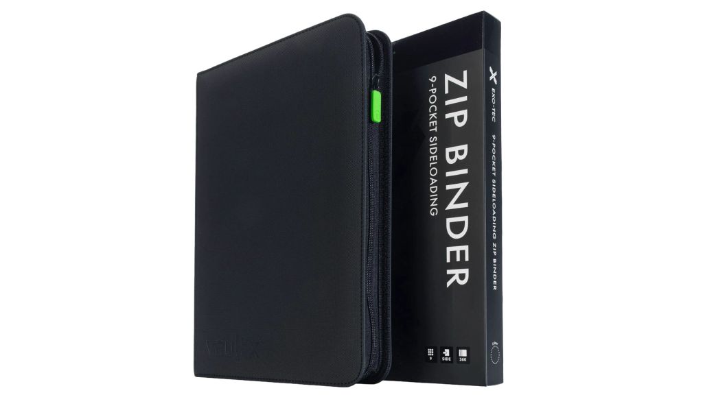 Vault X 9 Pocket Zip Trading Card Binder 360 Cards Exo-Tec