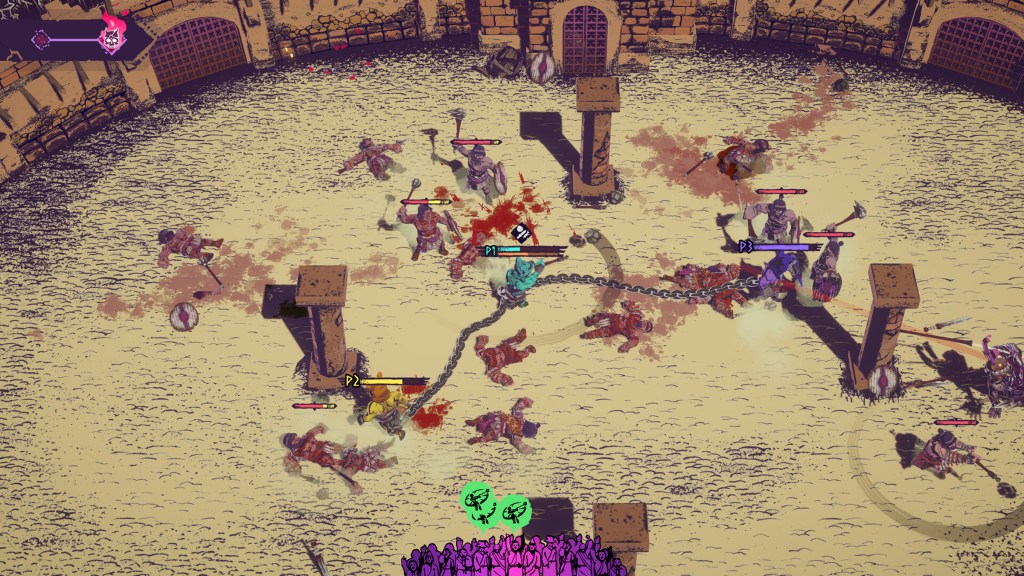 chained beasts in game screenshot