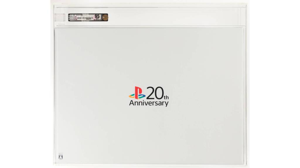 20th Anniversary Edition PlayStation 4 console in original packaging.