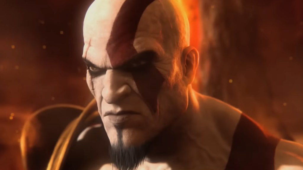 Kratos in Mortal Kombat (2011)