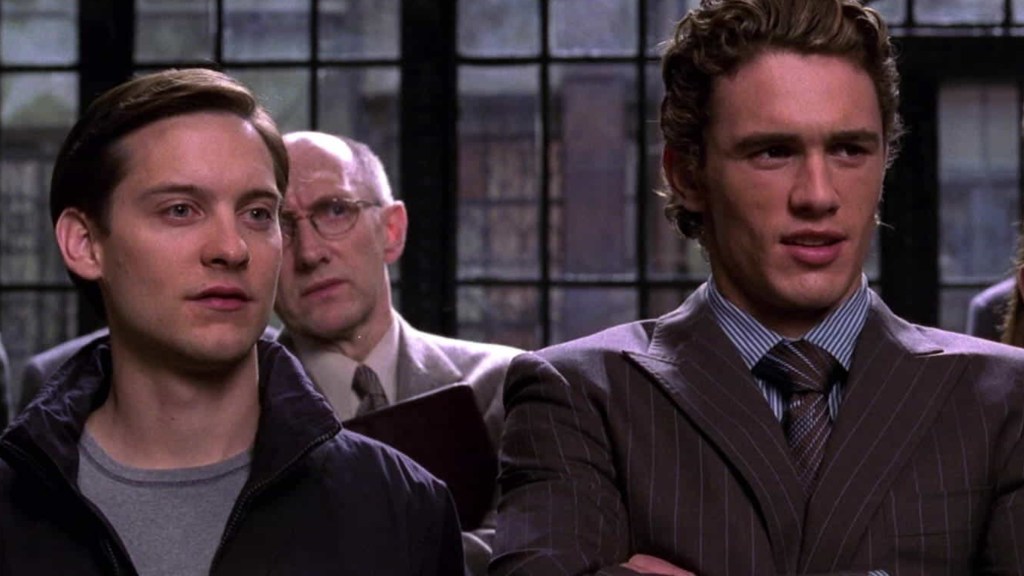 Peter Parker and Harry Osborn in Spider-Man 2 (2004)